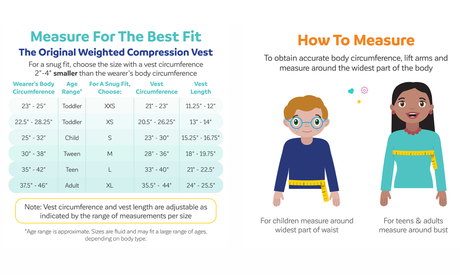 Fun & Function Kid's Weighted Compression Vest
