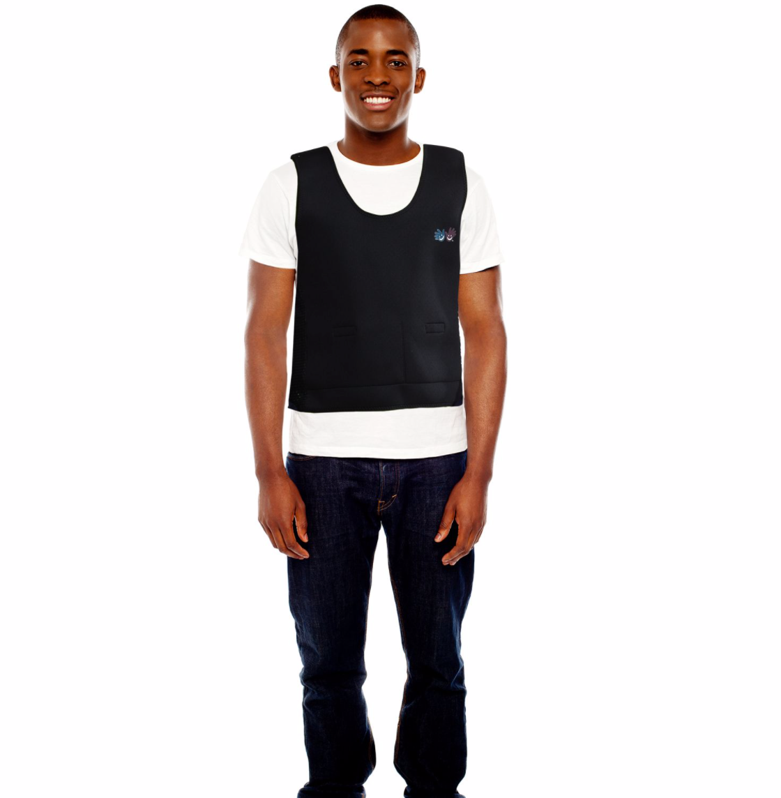Fun & Function Teen/Adult Black  Weighted Compression Vest